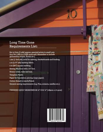 Long Time Gone Booklet by Jen Kingwell