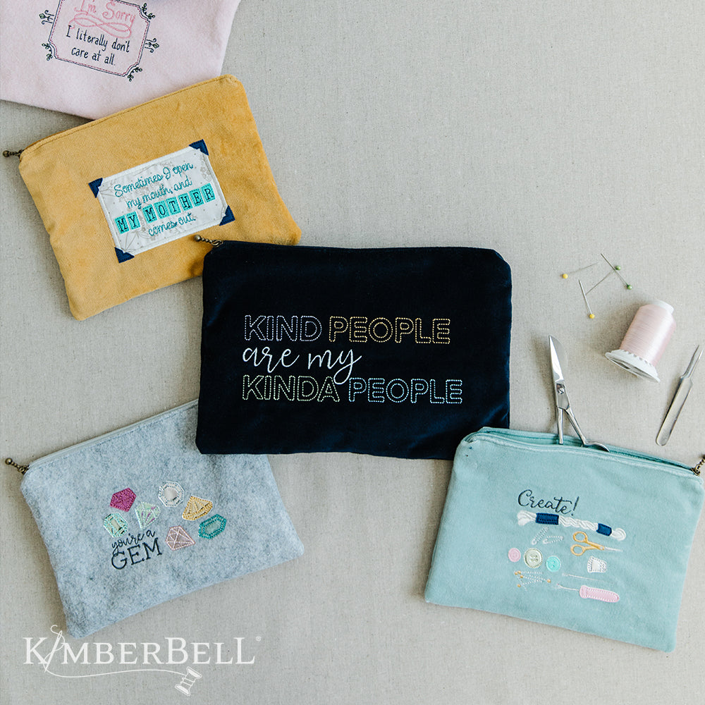 Kimberbell Sweet & Snarky: Kimberblank Appliques