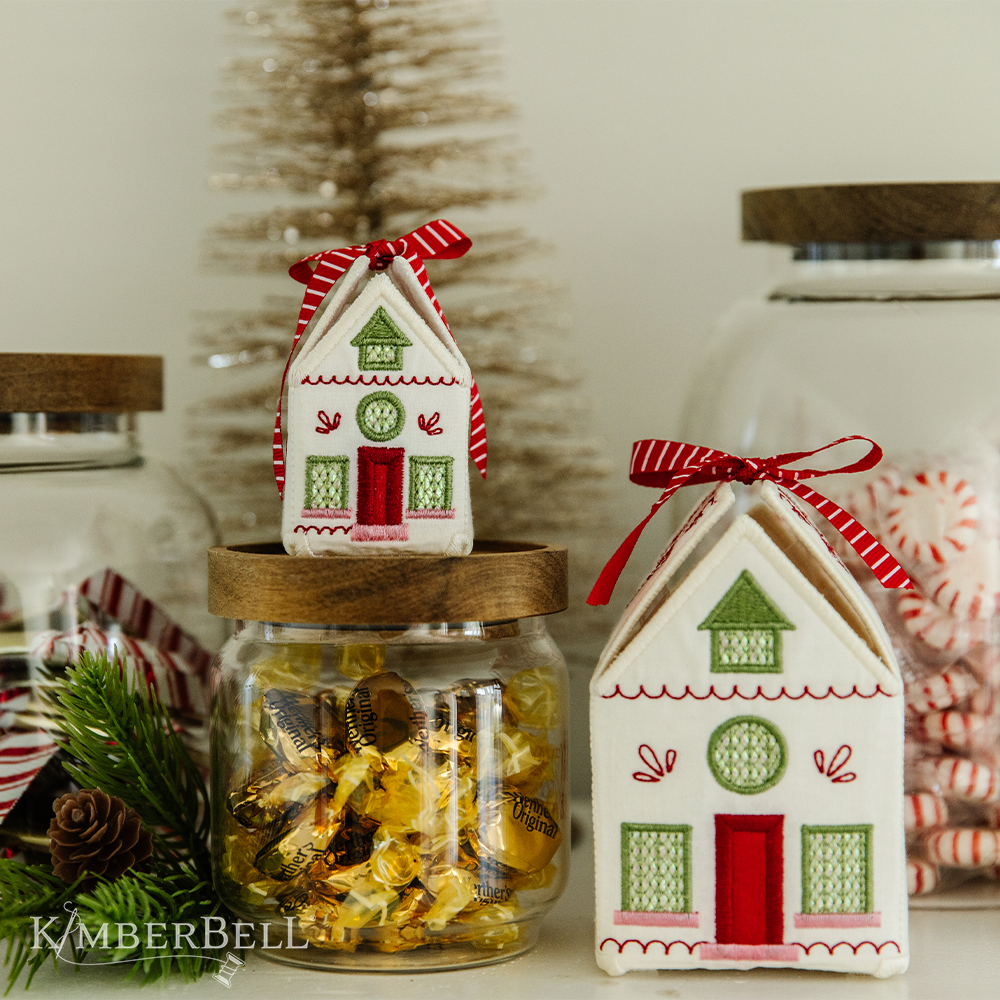 Kimberbell Digital Dealer Exclusives 2023: Christmas House – Gift Box - December