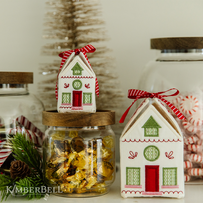 Kimberbell Digital Dealer Exclusives 2023: Christmas House – Gift Box - December