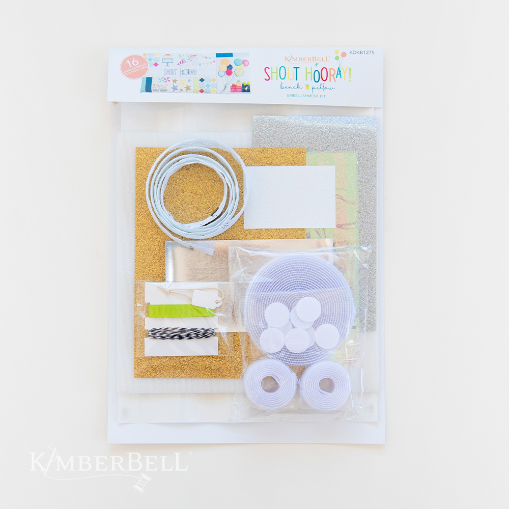 Kimberbell Shout Hooray! Embellishment Kit