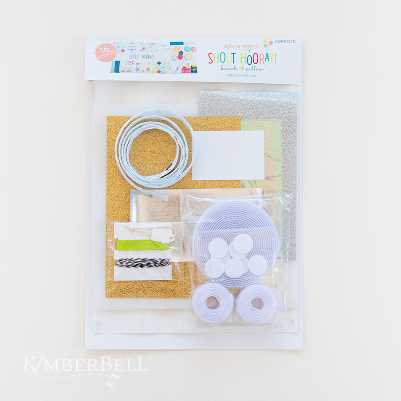 Kimberbell Shout Hooray! Embellishment Kit
