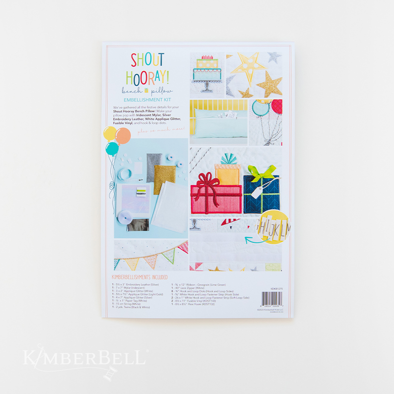 Kimberbell Shout Hooray! Embellishment Kit