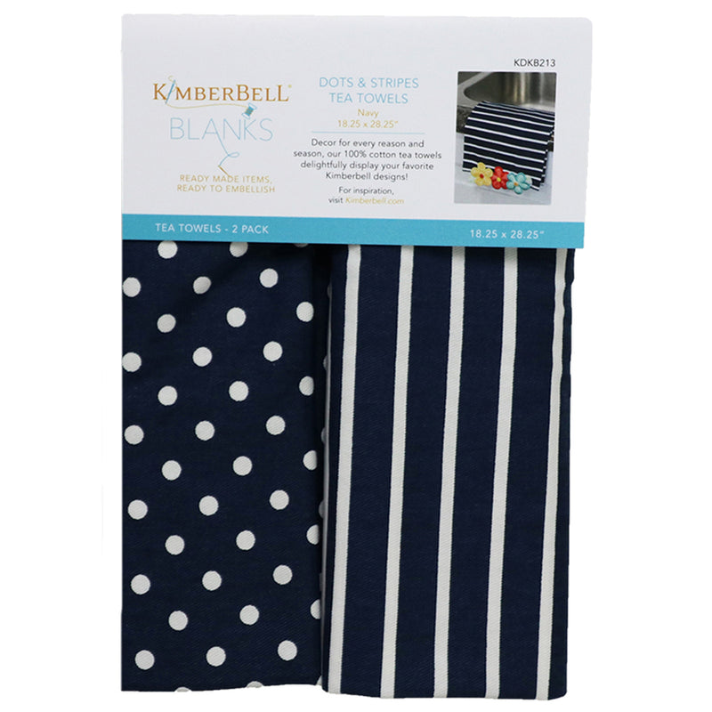 Kimberbell Dots & Stripes Tea Towels