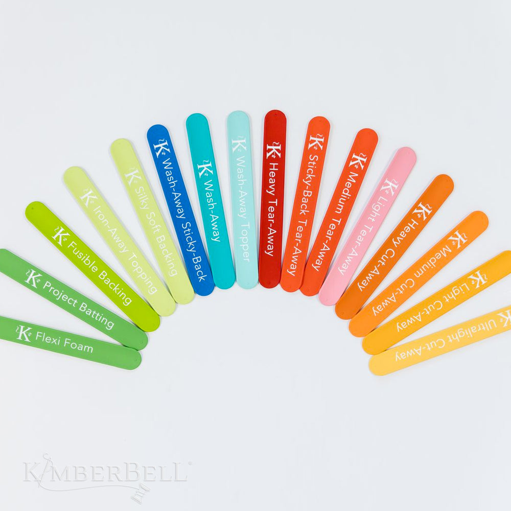 Kimberbell Stabilizer Slap Bands, Set of 16