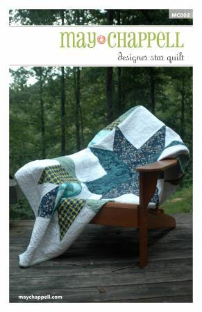 May Chappell Designer Star Quilt Pattern MAYC1002