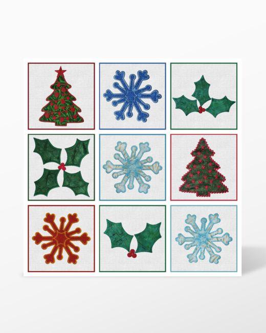 GO! Holiday Medley Embroidery 
Designs CD by Marjorie Busby