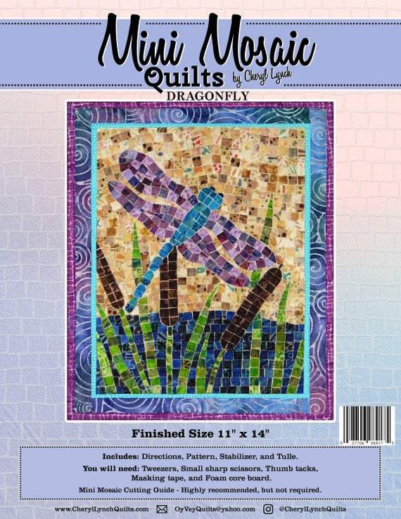 Dragonfly Mosaic Masterpiece Pattern