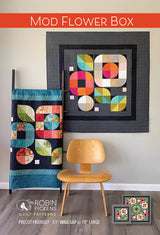Mod Flower Box Quilt Pattern by Robin Pickens