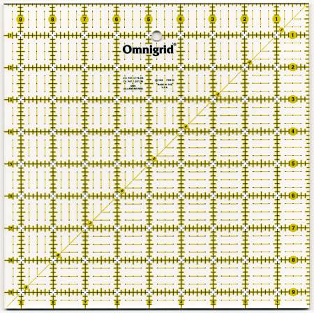 Omnigrid 9.5" x 9.5" Square Ruler