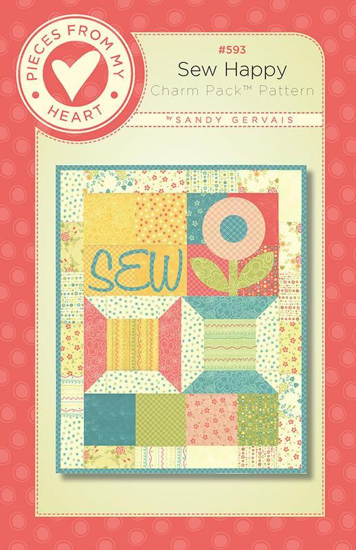 Sew Happy Pattern by Pieces from my Heart