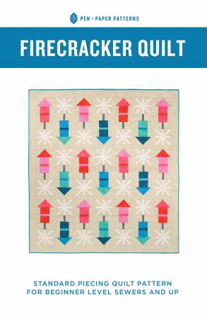 Firecracker Quilt Pattern - Pen & Paper Patterns - PAPP22