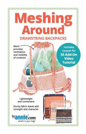 Meshing Around Drawstring Back Pack