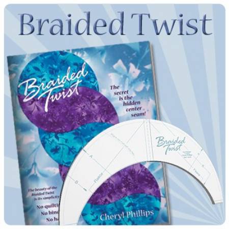 Braided Twist Packet, Ruler and Pattern