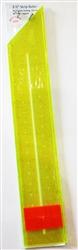 2 1/2" Glow Edge Quilting Acrylic Plastic Strip Ruler 90 degree or 45 degree