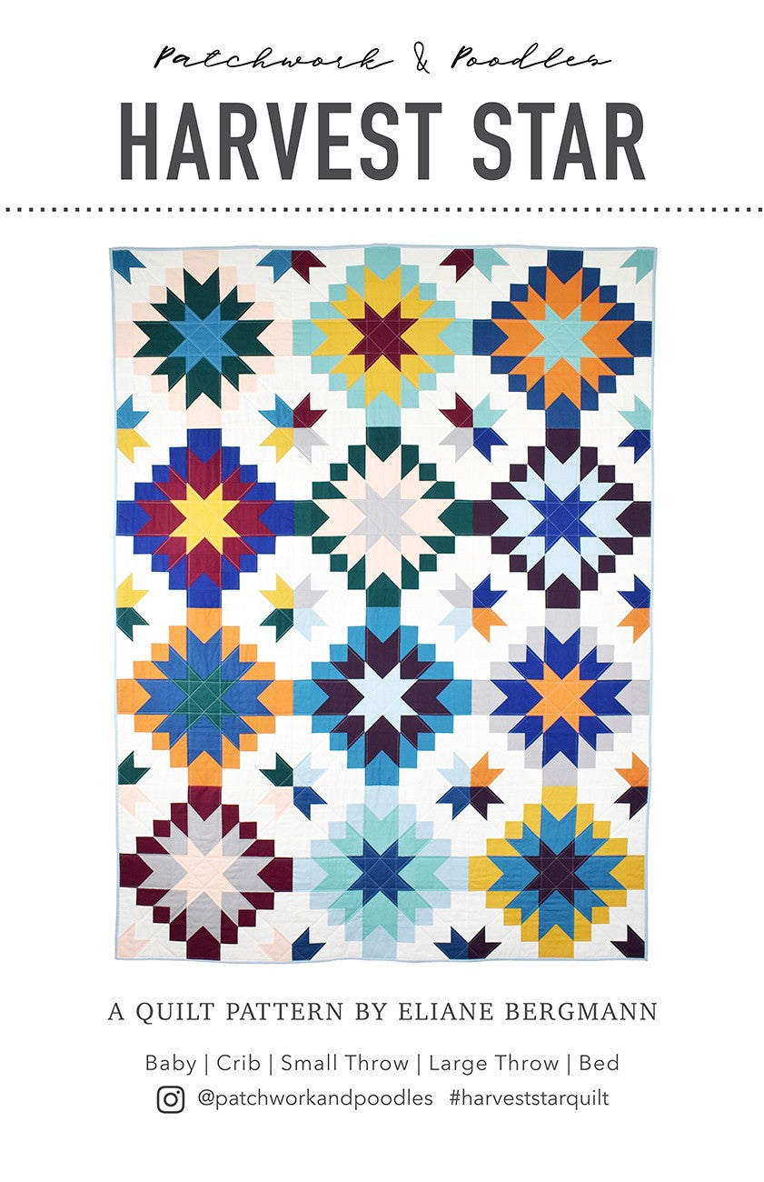 Harvest Star Quilt Pattern - PNP-105