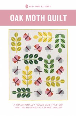 Oak Moth Quilt Pattern - Pen & Paper Patterns - PPP29