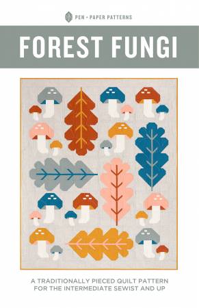 Forest Fungi Quilt Pattern - Pen & Paper Patterns - PPP35