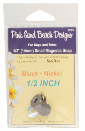 1/2" (14mm) Magnetic Purse Snap / Closure
