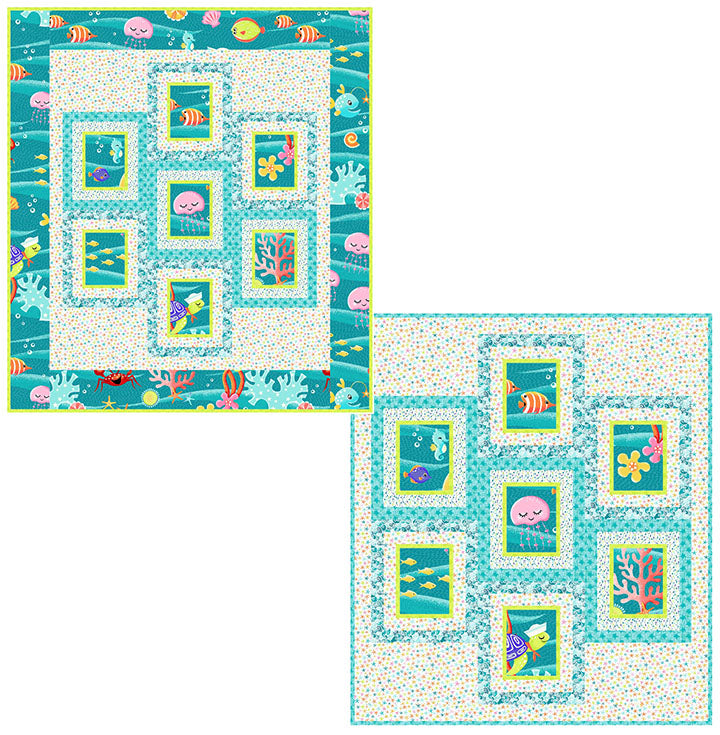 Ocean Fun Quilt Pattern - PTN5022-10