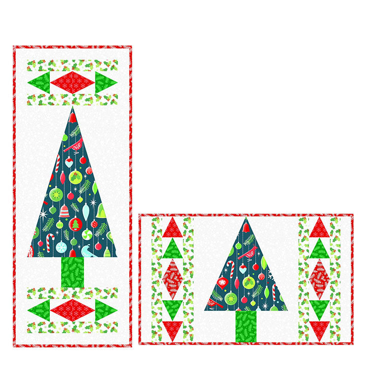 Merry & Bright Table Runner/Placemat Pattern PTN5032-10