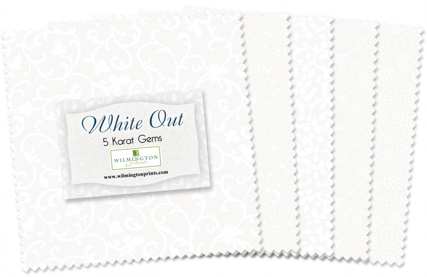 Wilmington Prints - White Out - 42pcs/bundle - Charm Pack