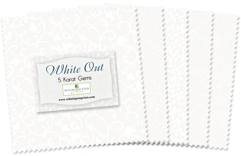 Wilmington Prints - White Out - 42pcs/bundle - Charm Pack