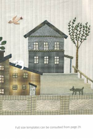 Mystery Quilt, Showcasing Houses Yoko Saito