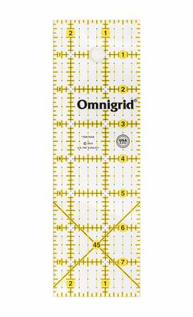 Omnigrid Ruler, 2.5" x 8"