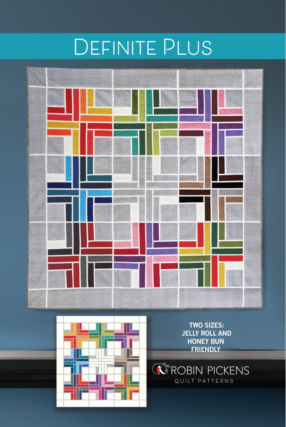 Definite Plus Quilt Pattern - Robin Pickens