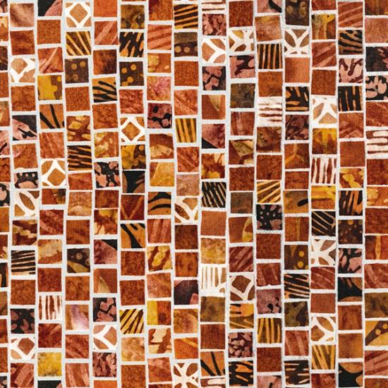 Mosaic Masterpiece - Hoffman - S4808-39-Rust