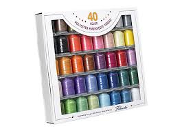 Brother 40-Colour Embroidery Thread Set