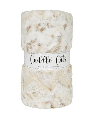 Luxe Cuddle Cut 2Yd-Snowy Owl - Natural - 2 Yard Cut