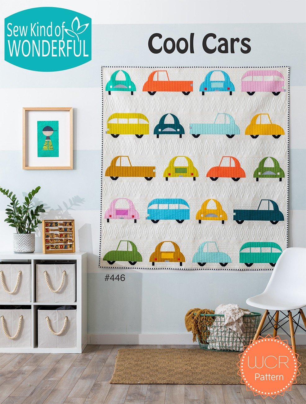 Sew Kind of Wonderful Cool Cars Pattern