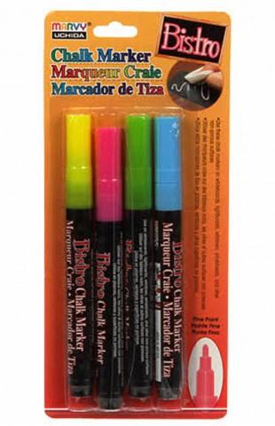 Chalk markers set of 4