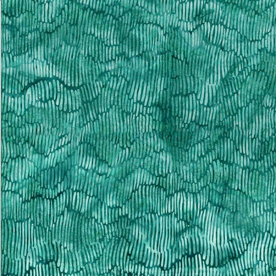 Hoffman Appletini - Viridian - Bali Batiks - 2401-309