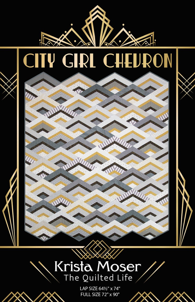 City Girl Chevron Quilt Pattern