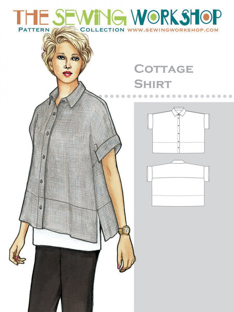 Cottage Shirt Pattern Size XS - XXL32