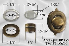 5/8" (16mm) Twist Lock