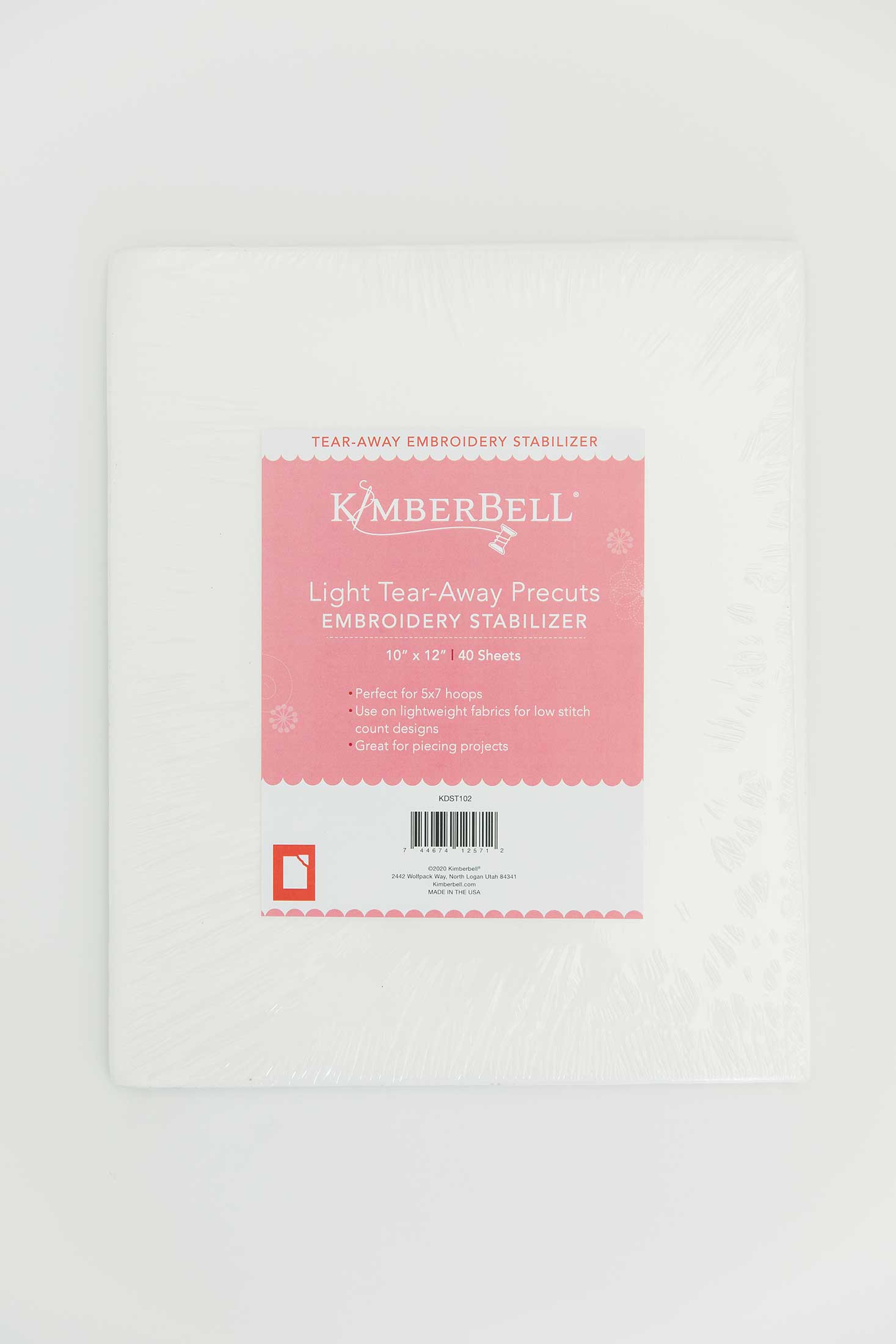 Kimberbell Light Tear Away Stabilizer