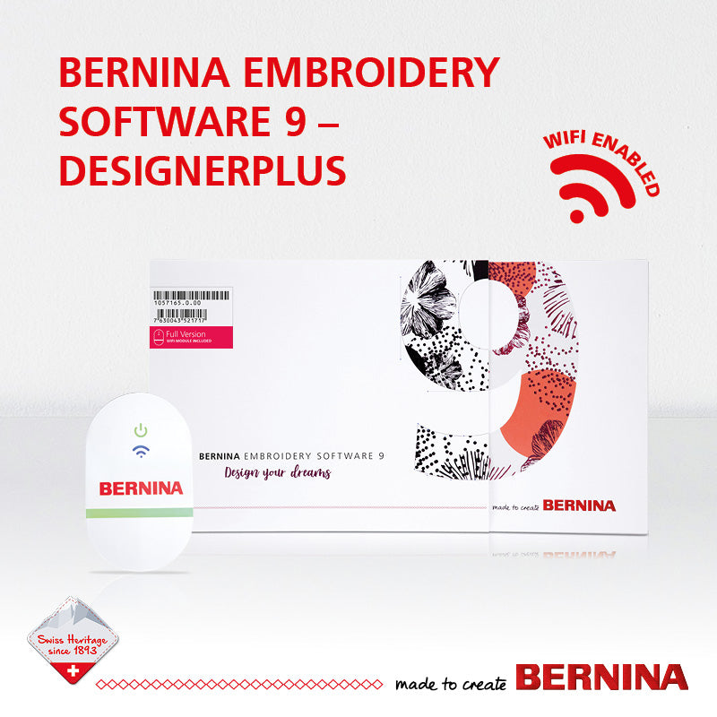 Bernina Designer Plus V9 Software