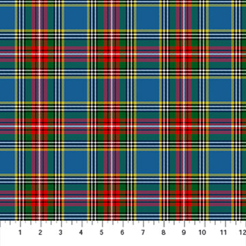 Totally Tartan Wovens - Blue, Red & Yellow Plaid - WS24505-44