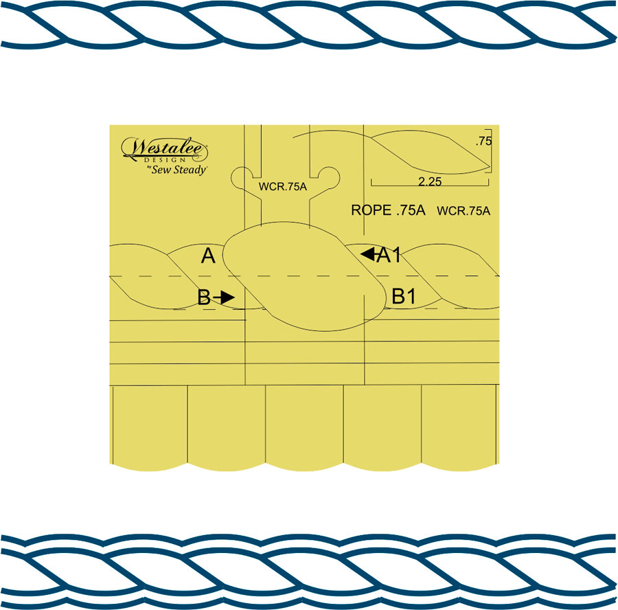 Westalee  by Sew Steady - Rope Template