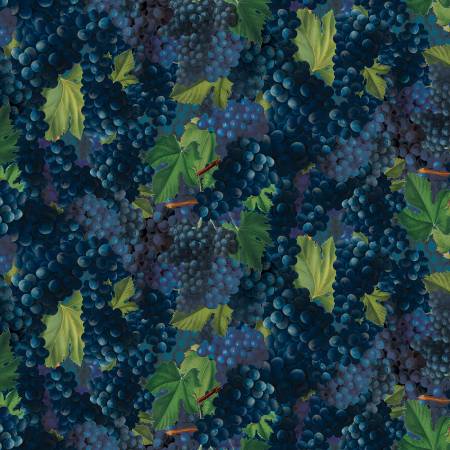 Iron Orchid -  Dark Blue Cheers Digital Grapes - Y3917-30