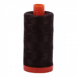 Aurifil Thread #1130 Solid Very Dark Bark
