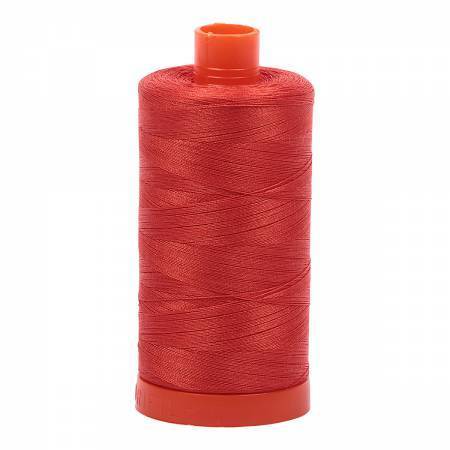 Aurifil Thread #2245 Solid Red Orange