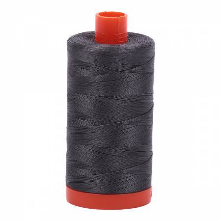 Aurifil Thread #2630 Solid Pewter Grey