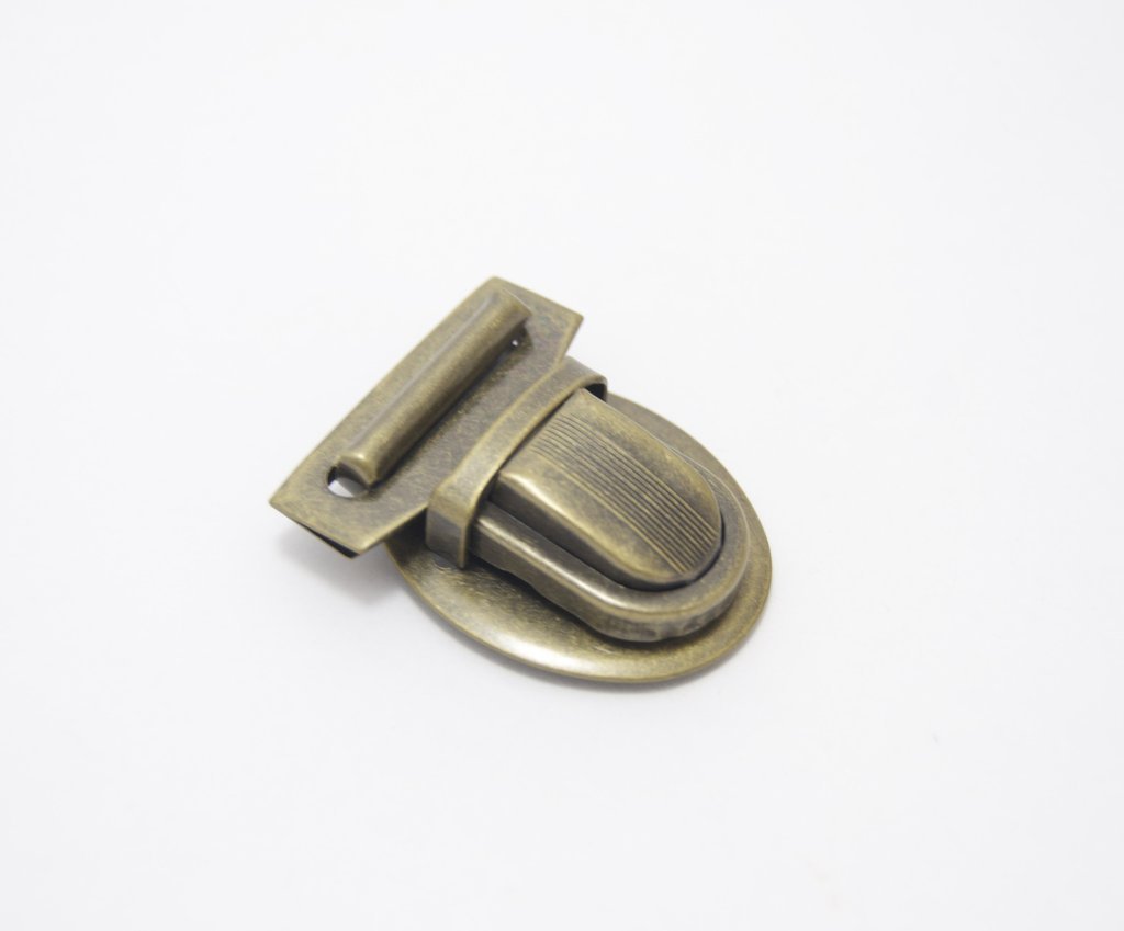 Emmaline Tongue Lock - Antique Brass