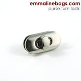 Emmaline Twist Lock Silver
