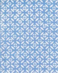 Anthology Batiks - Blue Circle Diamond